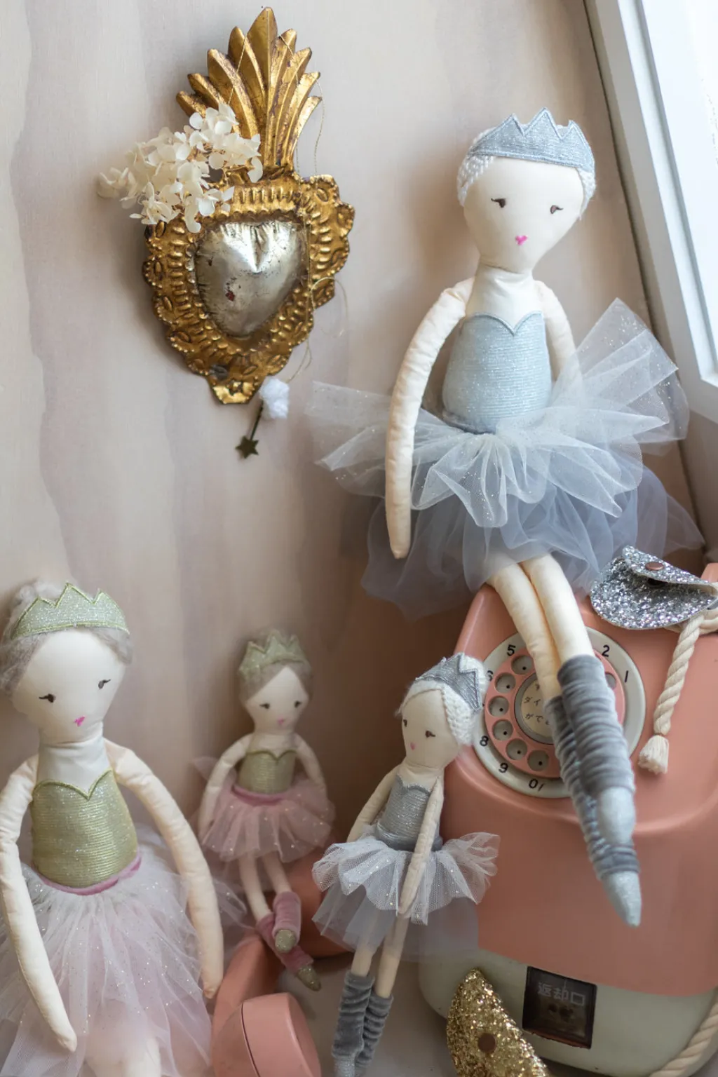 Nana Huchy Grace Ballerina - White Hot