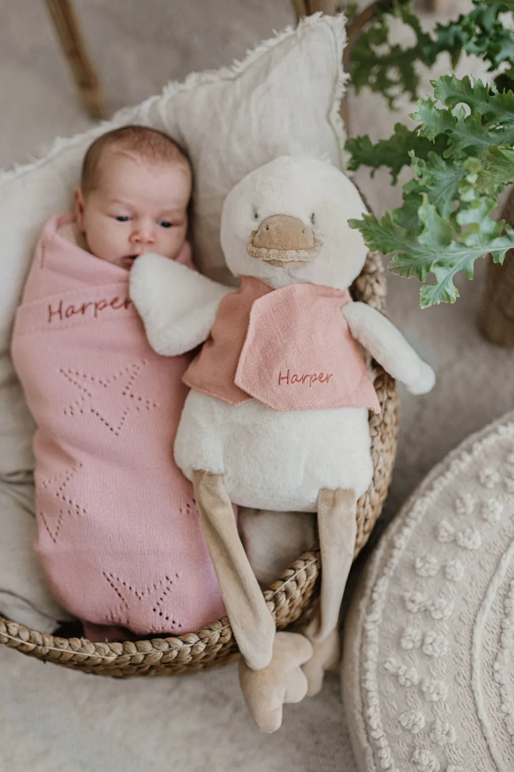 Nana Huchy Personalised Big Bill the Duck - Pink Discount