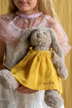 Nana Huchy Personalised Bunny - Mrs Honey Bunny Mustard