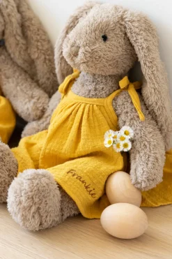 Nana Huchy Personalised Bunny - Mrs Honey Bunny Mustard