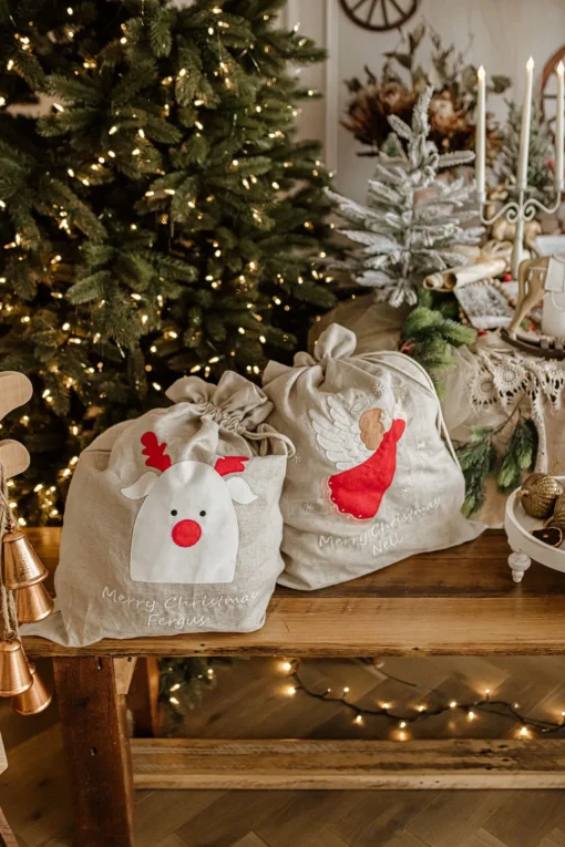 Nana Huchy Personalised Santa Sack - Angel Sale