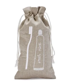 Nana Huchy Toothbrush Bag-Ecru Best