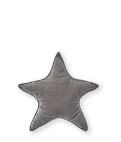 Nana Huchy Velvet Star Cushion Sml - Grey New